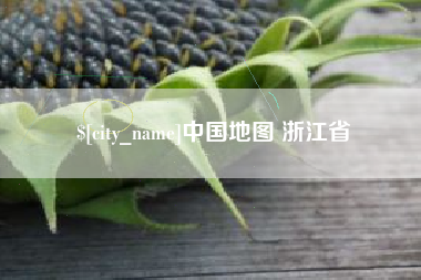阳江中国地图 浙江省