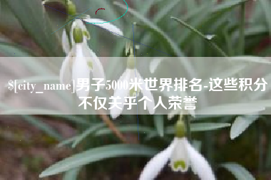 阳江男子5000米世界排名-这些积分不仅关乎个人荣誉