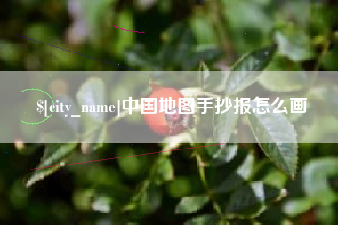 阳江中国地图手抄报怎么画