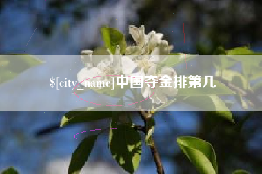 阳江中国夺金排第几