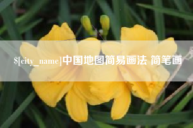 阳江中国地图简易画法 简笔画
