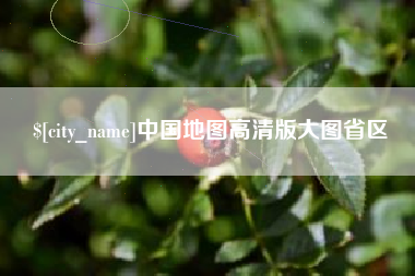 阳江中国地图高清版大图省区