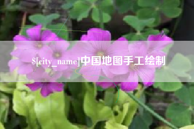 阳江中国地图手工绘制