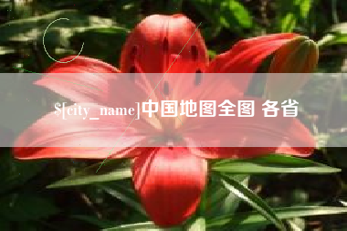 阳江中国地图全图 各省