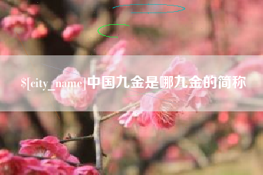 阳江中国九金是哪九金的简称