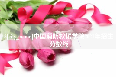 阳江中国消防救援学院2021年招生分数线