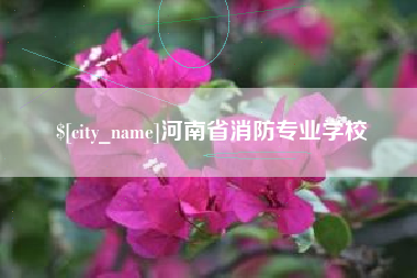阳江河南省消防专业学校
